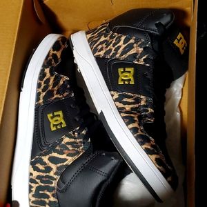 Leopard DC Cure High Tops